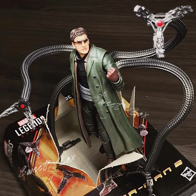 

Marvel Legends 6 Inch Action Figure 1:12 Luxury Doctor Octopus Pvc Handmade Model Collection Children Birthday Toys Gifts