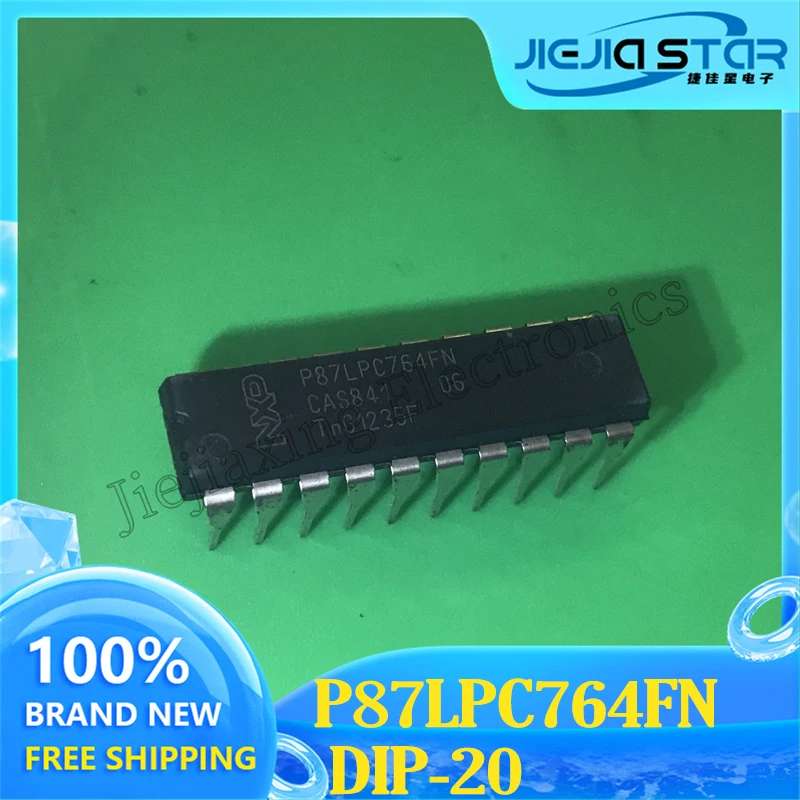 Latest Electronics 2023+ P87LPC764FN P87LPC764 DIP20 Microcontroller MCU IC 3~10PCS Free Shipping Chip