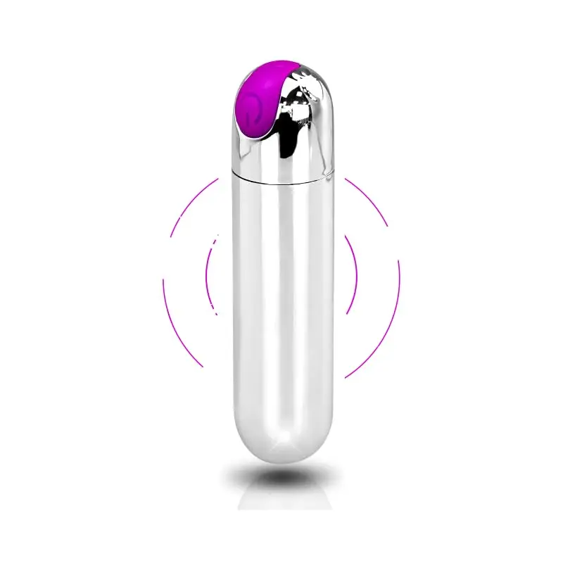 

Bullet Vibrator for Precision Clitoral Stimulation, Mini Adult Massager for Travel Vibrant, Discreet Rechargeable Vibe with 10