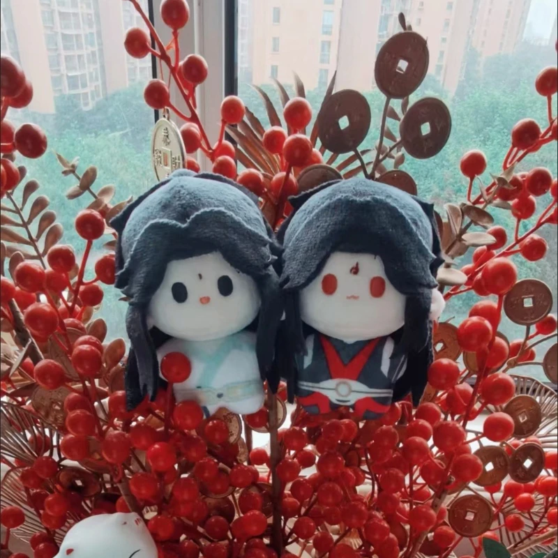 

10cm Anime Scumbag System Luo BingHe Kawaii Cosplay Cotton Dango Doll Keychain Cartoon Mini Soft Plushies Toy Figures Fans Gift