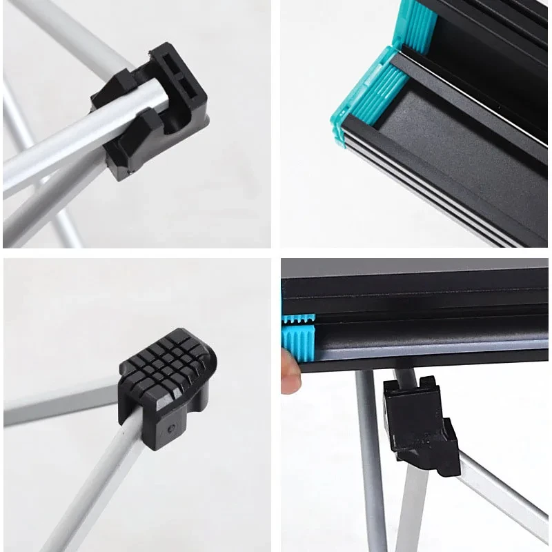 Camping Table Pliante Ultralight Folding Tables For Outdor Hiking Garden Party Dinner Picnic BBQ Foldable Aluminum Desk