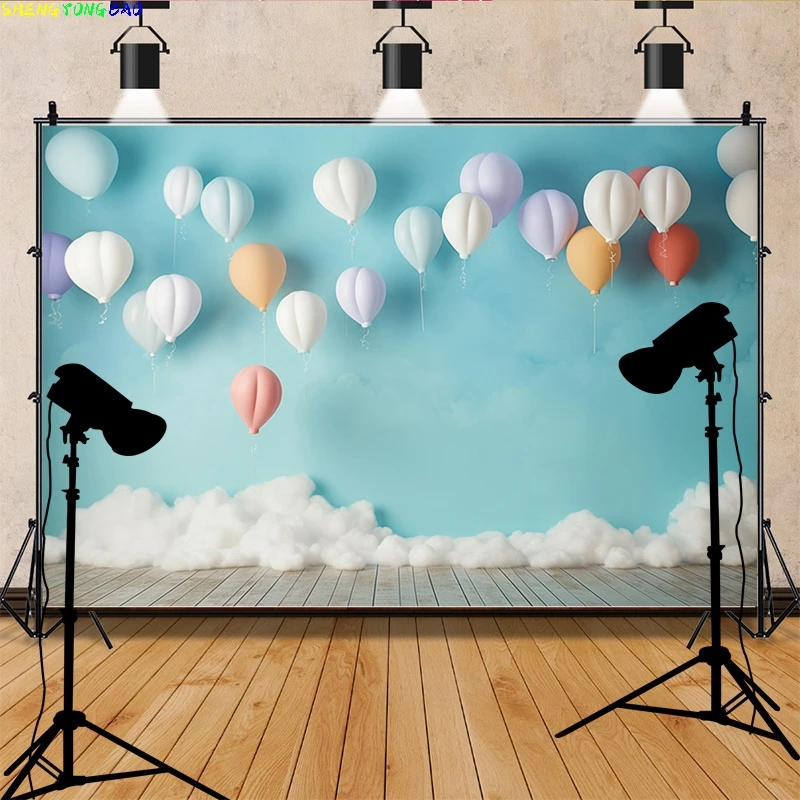 مستلزمات خلفية للتصوير الفوتوغرافي لغرفة الأطفال حديثي الولادة ، عيد ميلاد سعيد ، ديكورات الحفلات ، قوس البالونات ، مظهر الأزهار ، خلفية الصورة ، ، ، ، ، ، #2