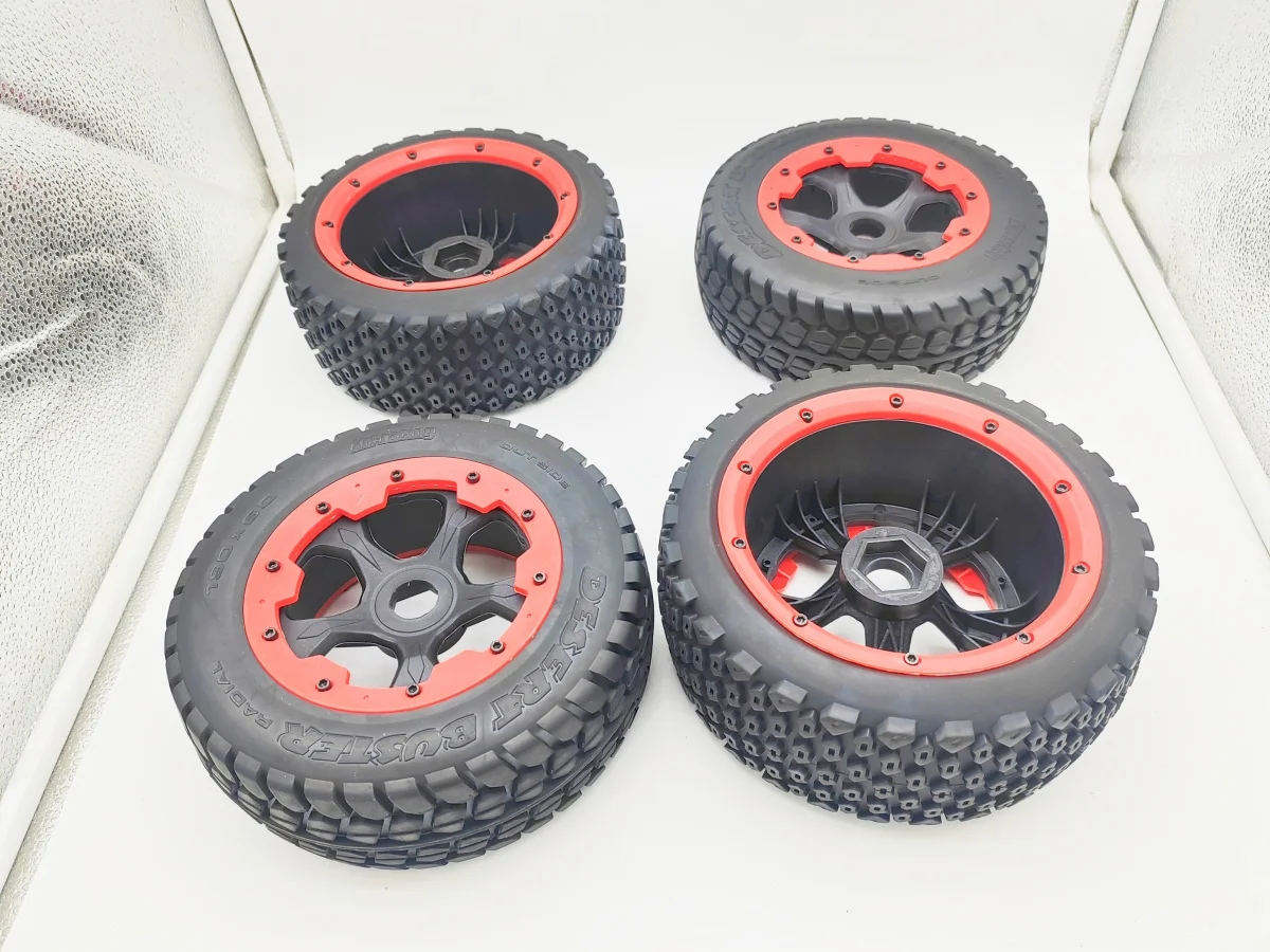High-strength wear-resistant off-road wheels assembly for HPI KM RV BAJA 5T 5SC 24 mm adapter