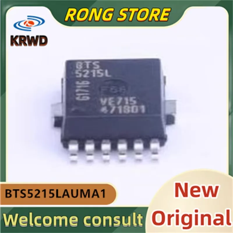 

(5PCS) BTS5215L New and Original Chip IC BTS5215LAUMA1 5215 BSOP-12-EP-300mil
