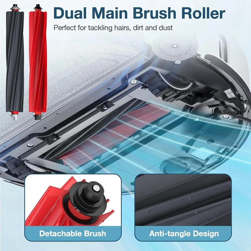 Комплект аксессуаров для робота-пылесоса Roborock S8 Maxv Ultra, 15 шт.