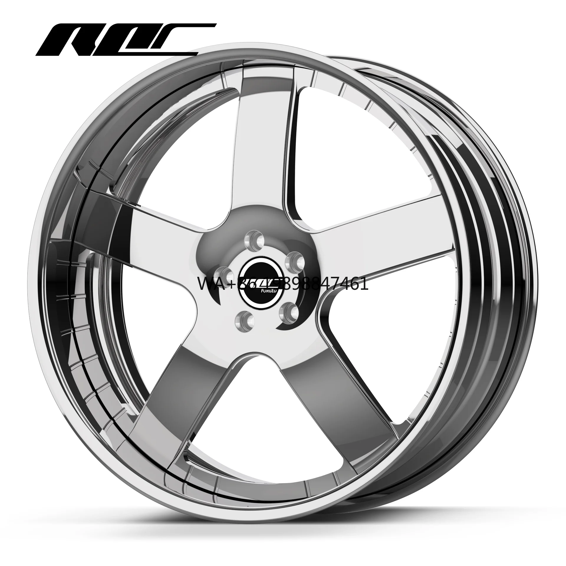 

Roc Custom DUB Style Forged Wheels 20-28 Inch Deep Lip Rims 5x5 Chrome Wheels for Cadillac Escalade Chevrolet Impala BMW X7