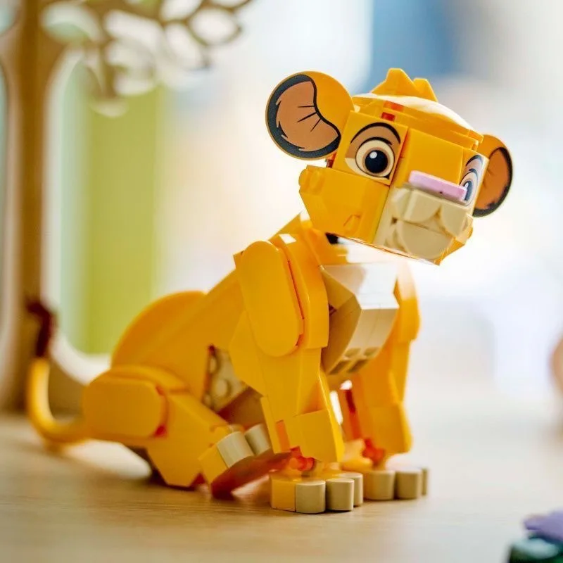 2024New Ideas The Lion Simba Building Blocks Model Building Blocks Lion Assemble Bricks Puzzle Toys For Girls Boys Gifts