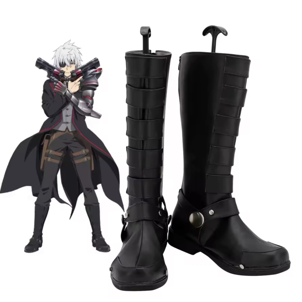 

Arifureta Shokugyou de Sekai Saikyou Nagumo Hajime Cosplay Boots Halloween Carnival Christmas Shoes