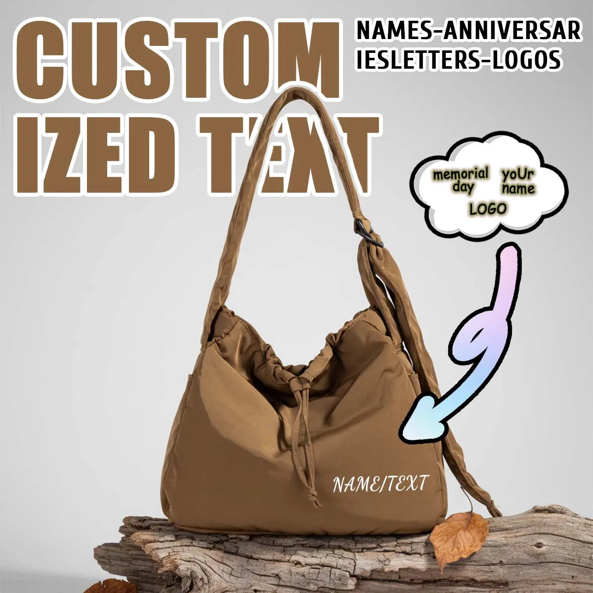 

Высококачественная сумка-тоут с логотипом, сумка через плечо большой вместимости, женская легкая сумка, эксклюзивная сумка своими руками для студентов в классе