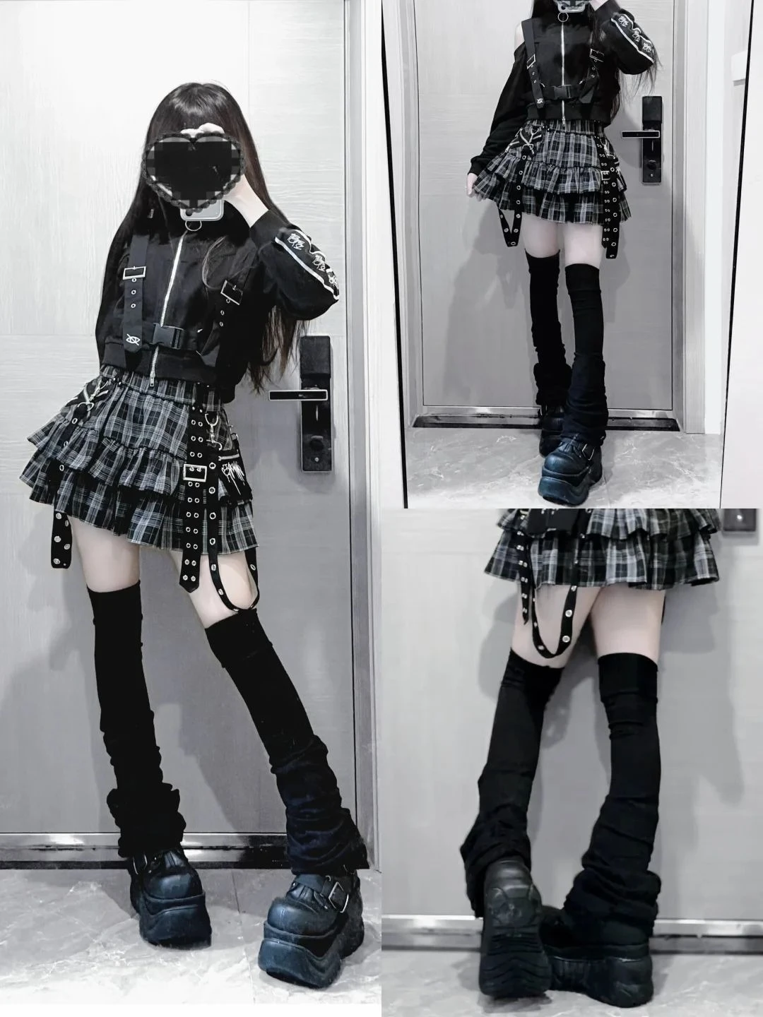 

Y2K Leg Stockings Slimming Knee Socks Japanese Style Spicy Girls Over Knee Sexy Fashion Solid Leg Warmers