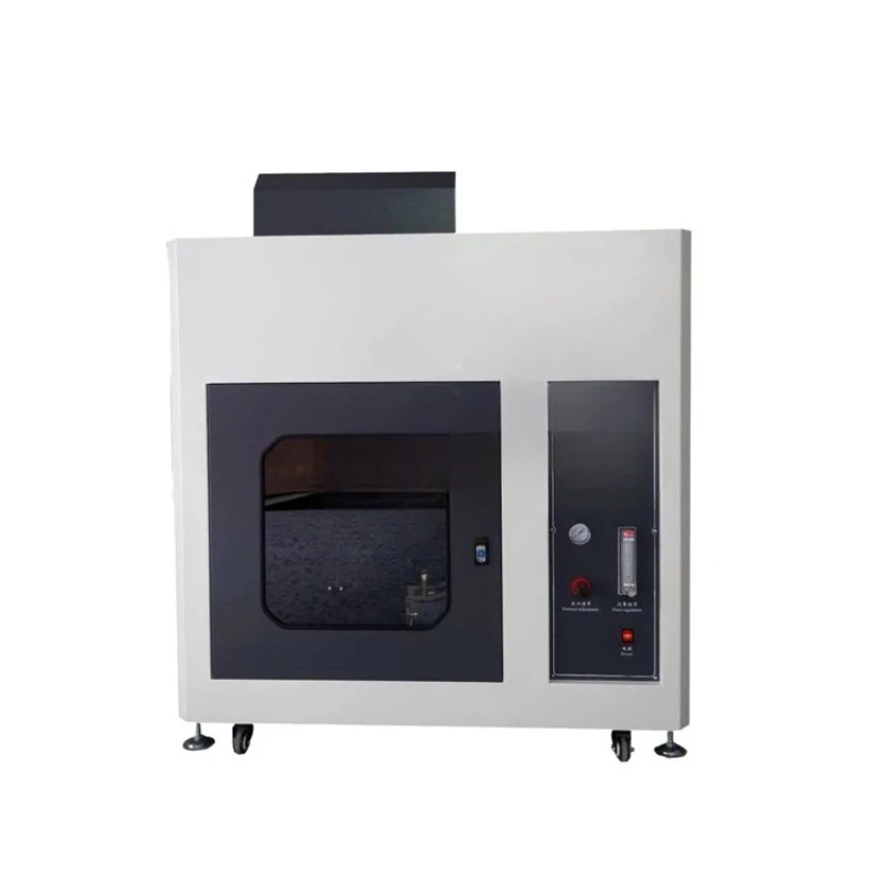 Needle flame tester, needle flame testing device