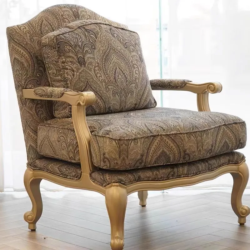 Piccolo appartamento in tessuto per divano di lusso leggero rurale americano