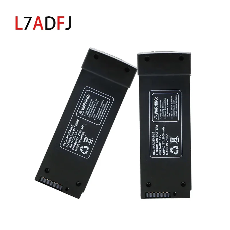 1-3pcs Z908 Drone Battery Original 3.7V 2000MAh Rechargeable Battery For Z908 Pro MAX Li-po Battery Packs Quadcopter Accessoires