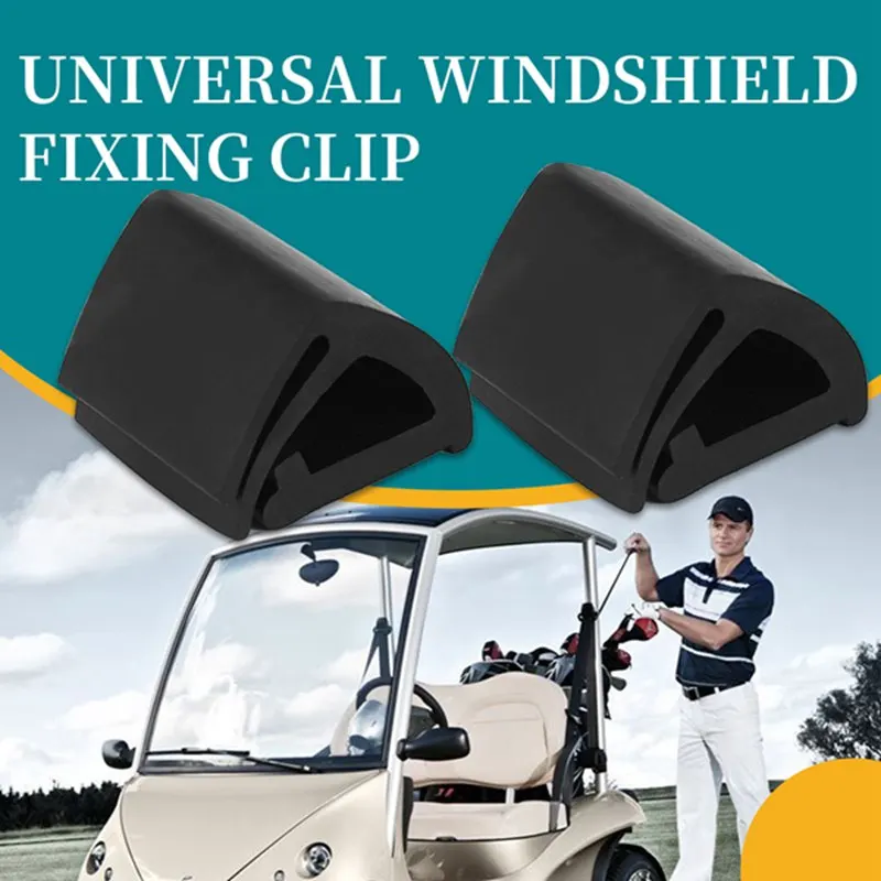 Universal Golf Cart Windshield Retaining Clips For EZGO Club CAR Yamaha,Set Of 2,102005801,1020058-01