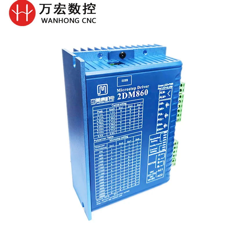 JMC57/86 двухфазный драйвер шагового двигателя 2DM860 с двигателем Nema34 для резьбового станка