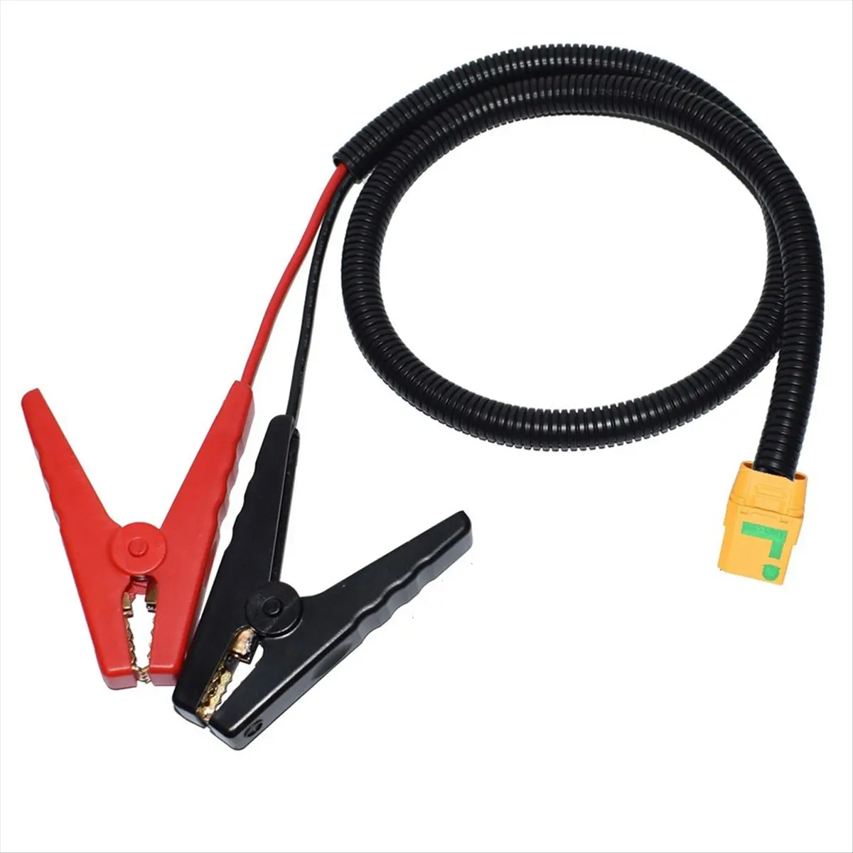 A26Z For to XT90 Anti Spark Conncters Cable with DC 12V Battery Alligator Clips 10AWG Cable for Battery Charge 12FT