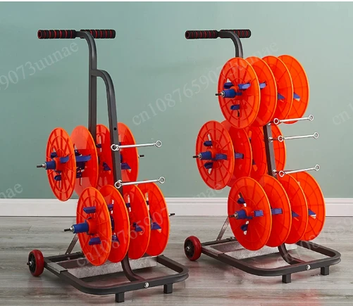 Wire Reel Stand, Wire Reel, Wire Drum, BV Wire, Three-Wire Cable, Electrician's Tool Rack
