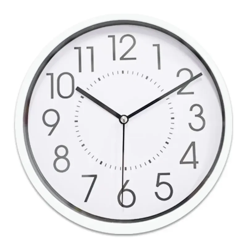 Wall Clock Modern Design Simple Living Room Bedroom Home Clock Creative Punch-free Wall Hanging Silent Clock reloj de pared
