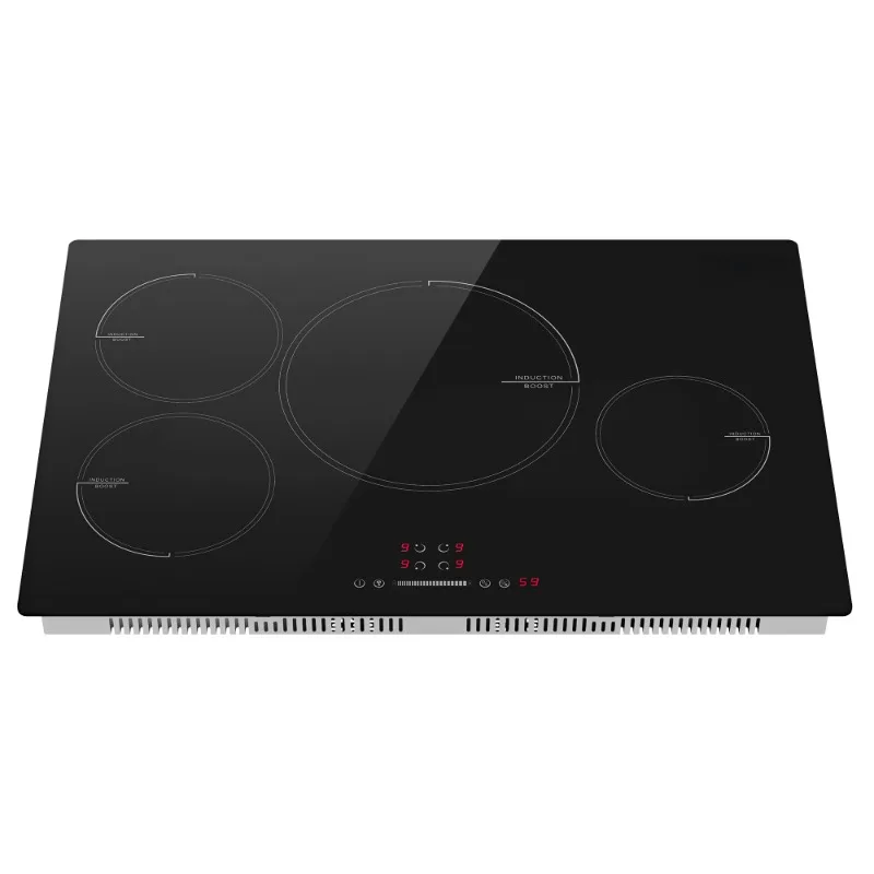 30-inch induction cooker stove with large board touch control built-in household kitchen utensils