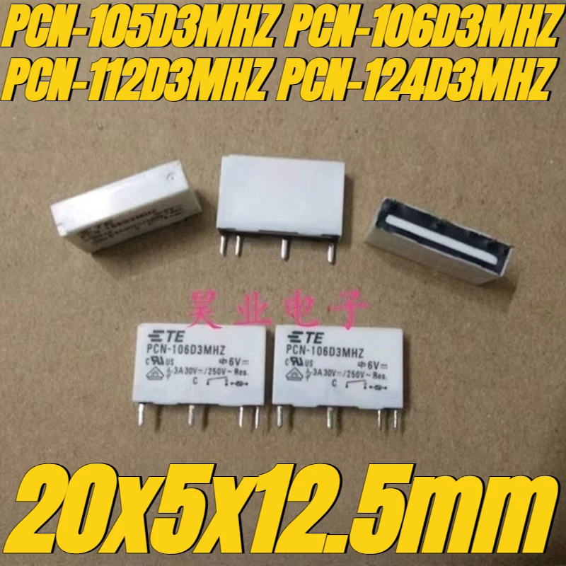 

（Brand New Original）1pcs/lot 100% original genuine relay:PCN-105D3MHZ PCN-106D3MHZ PCN-112D3MHZ PCN-124D3MHZ 4pins