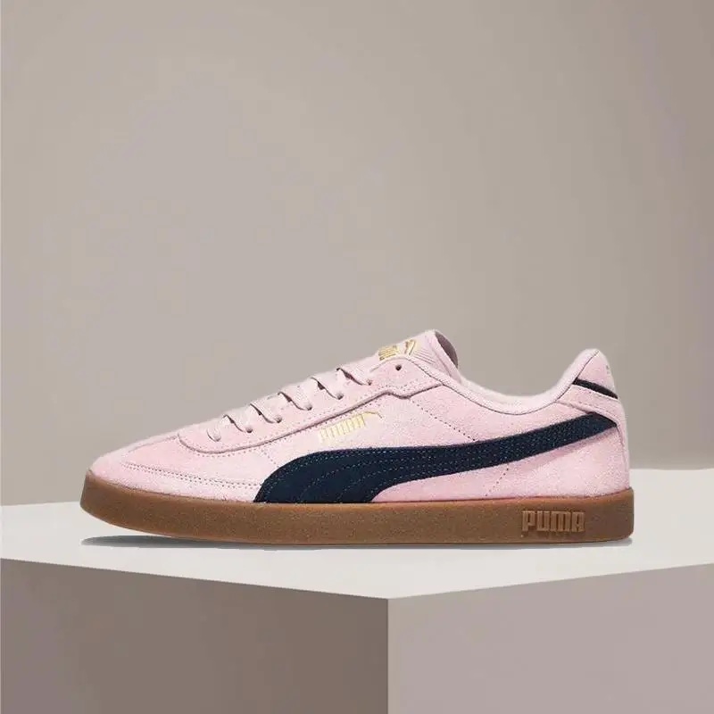 Puma Club NL T2 Blush Pink: Stylish, Versatile, Lightweight, and Durable Low-Top Sneakers (Unisex) - Pink 400717-18