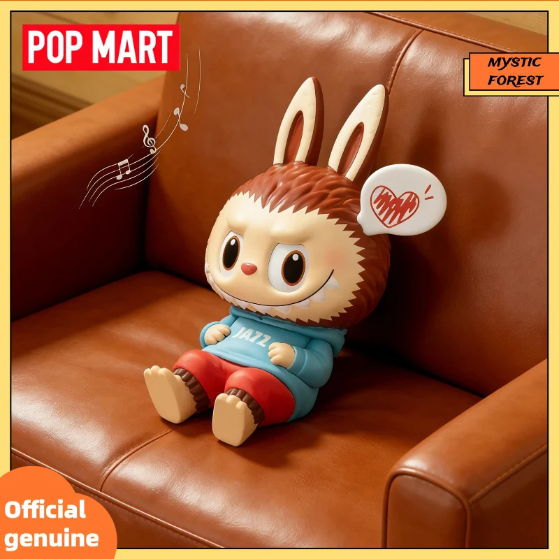 

Новая коллекционная фигурка POP MART Labubu The Monsters Jazz Musician: настольное украшение, игрушка, подарок, декоративная кукла