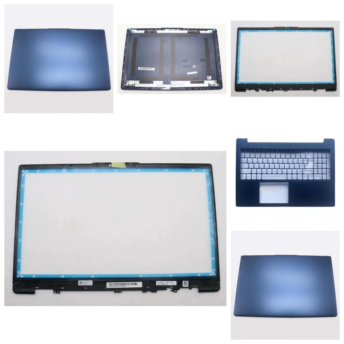 Capa azul para ideapad slim 3 15iru8 15ian8 15abr8 15amn8 laptop lcd capa superior moldura frontal capa inferior inferior