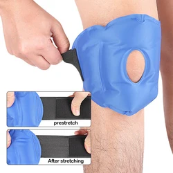 1PC Sports Kneepad Ice Compress Knee Binding Ice Bag Gel Ice Compress Hot Compress Dual Purpose Reusable Ice Bag