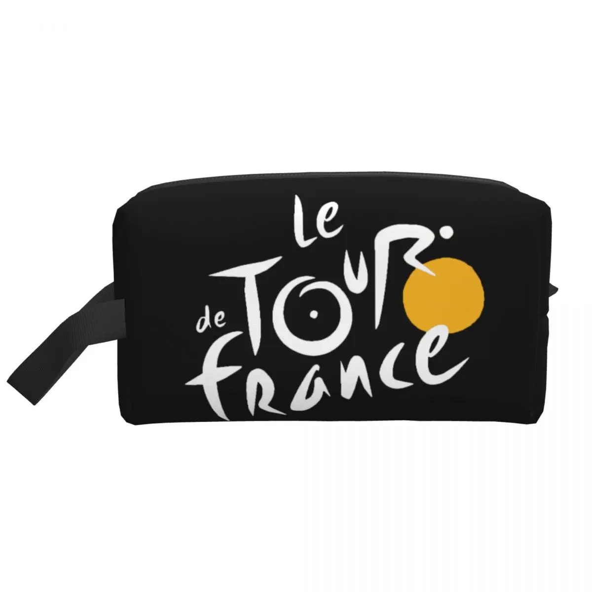 Custom Fashion Le Tour The France Travel Toiletry Bag donna French Bicycle Makeup Cosmetic Organizer Beauty Storage Dopp Kit