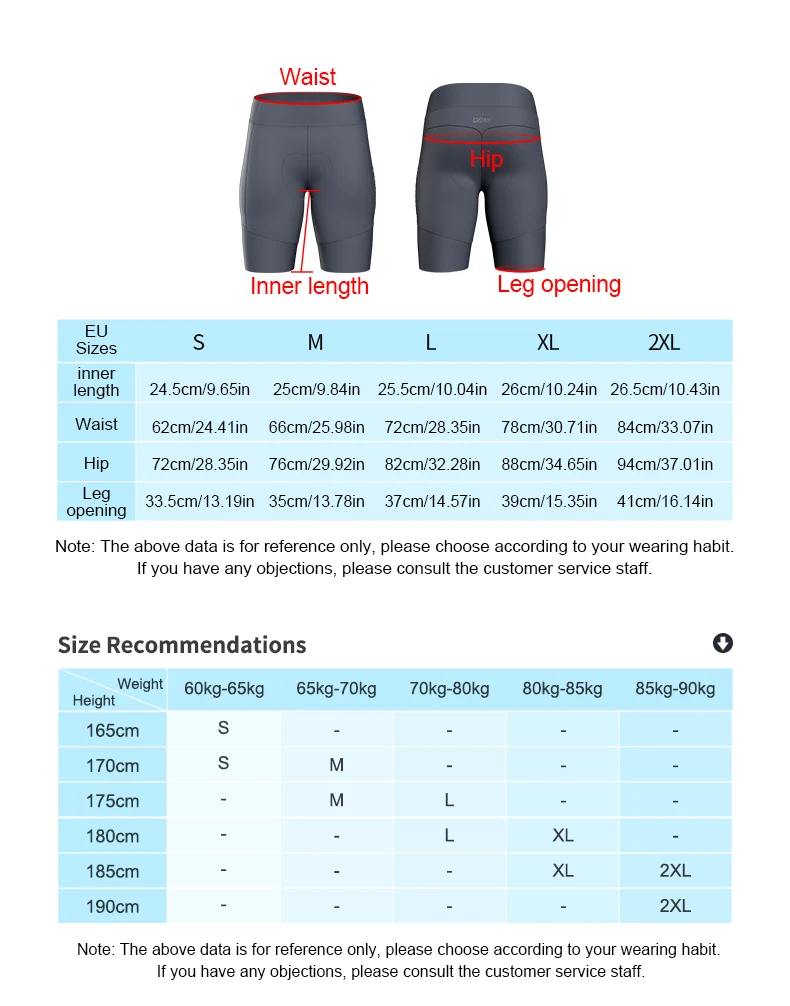 LAMEDA Pro Herren Fahrradshorts mit 3D-Schaumstoffpolsterung, stoßfest, für Straßen- und Mountainbikes, atmungsaktive Fahrradunterwäsche, Shorts, Hosen – Detail 3