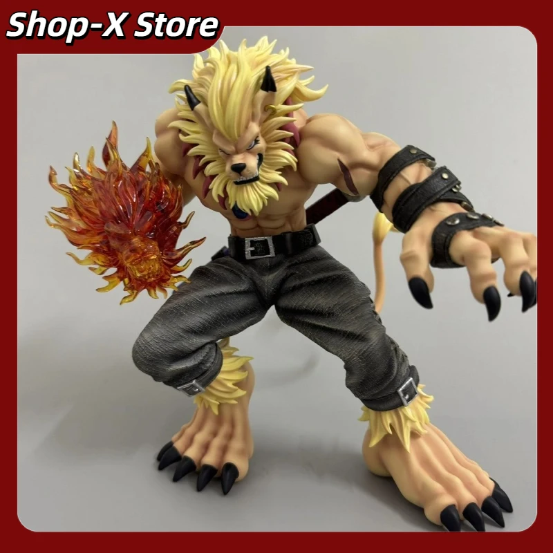 Figurka Digimon Soar Leomon GK Anime Kolekcjonerski Model Dekoracyjny Ozdoba na Biurko Zabawka Prezent