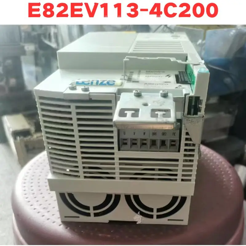 Second-hand E82EV113-4C200 E82EV113 4C200 Inverter Tested OK