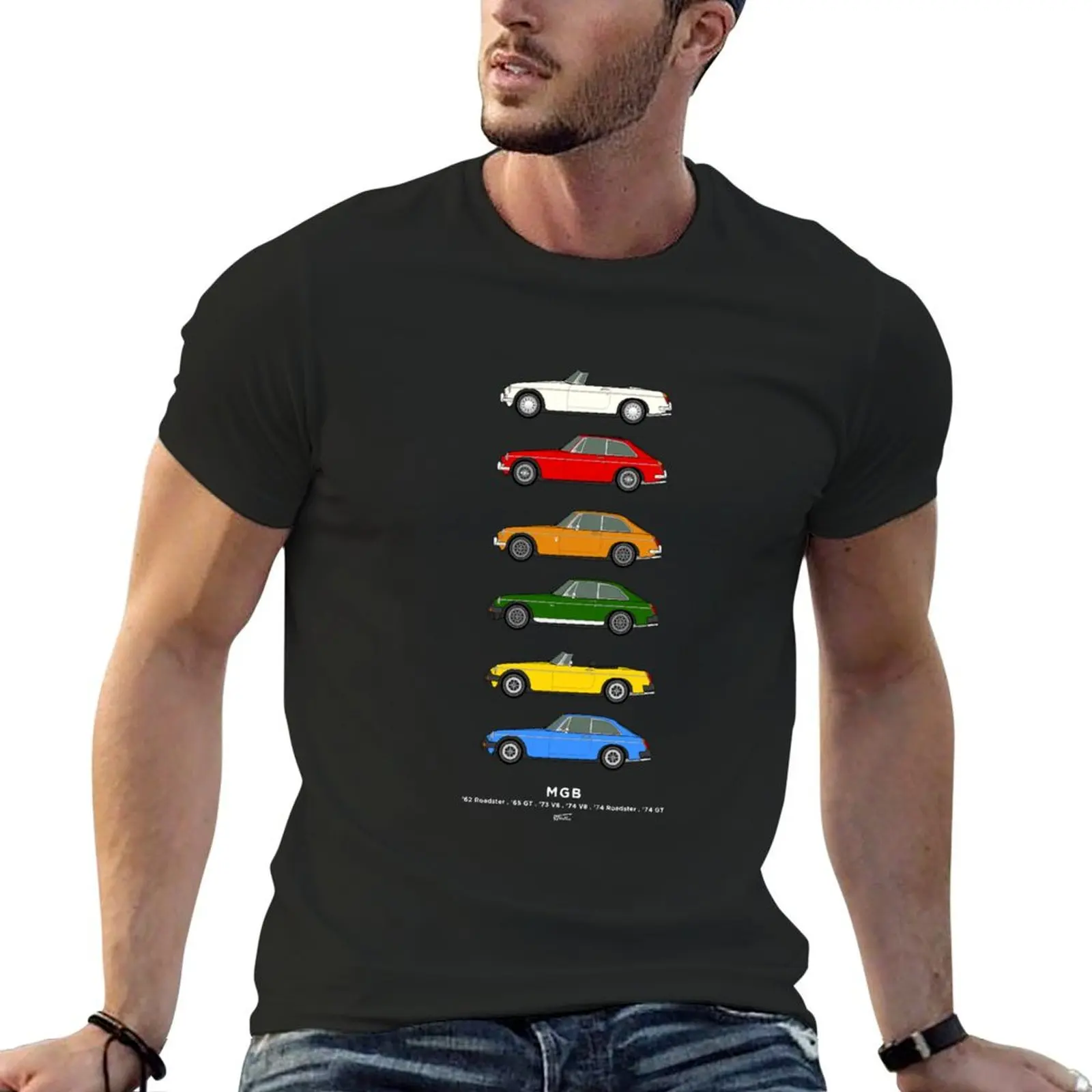 

MGB classic car collection T-Shirt heavyweights quick drying anime tshirt custom t shirt shirts men graphic