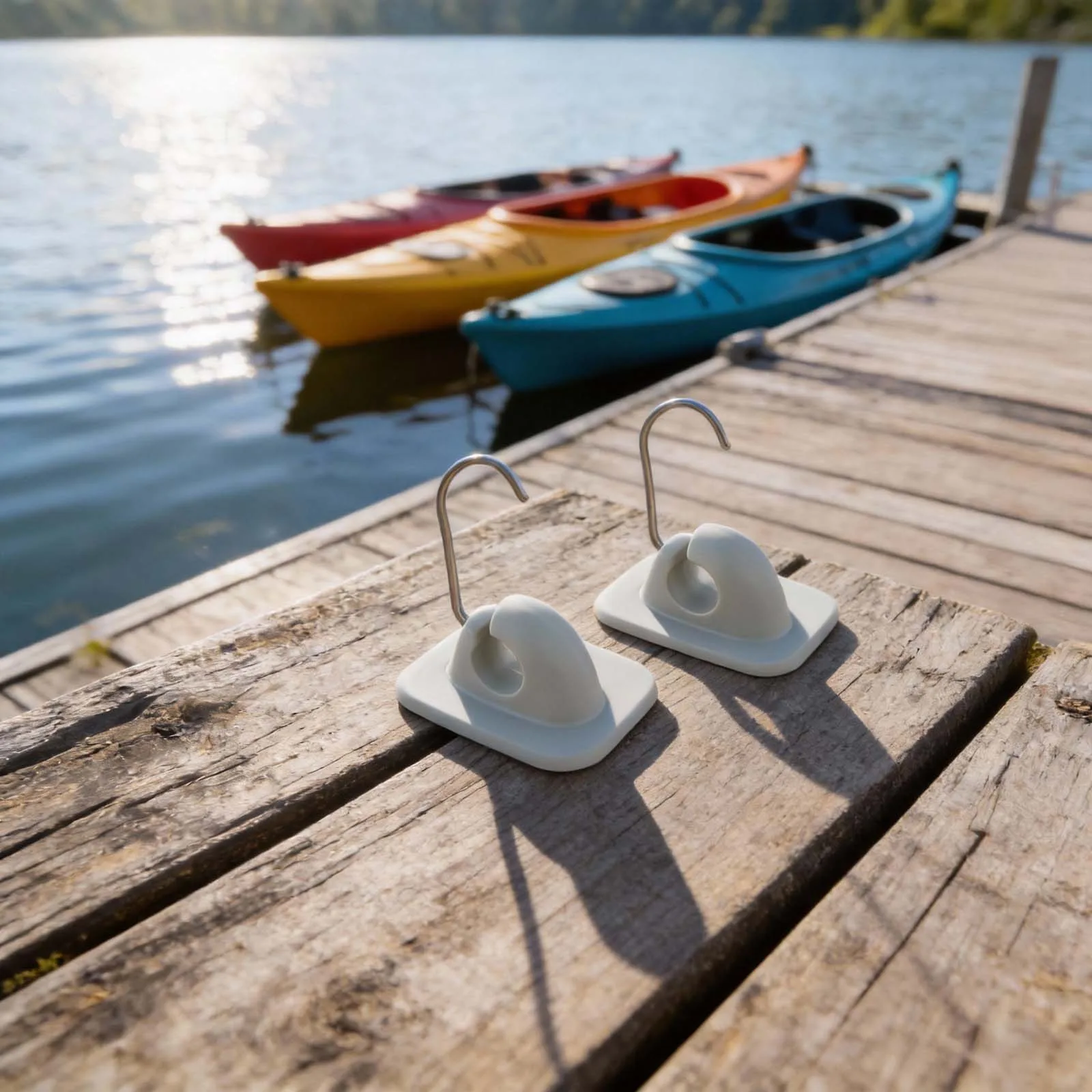 Boat Accessories Paddle Holder Water Sports Outdoor Fishing Lightweight And Compact Compatible With Various Boats