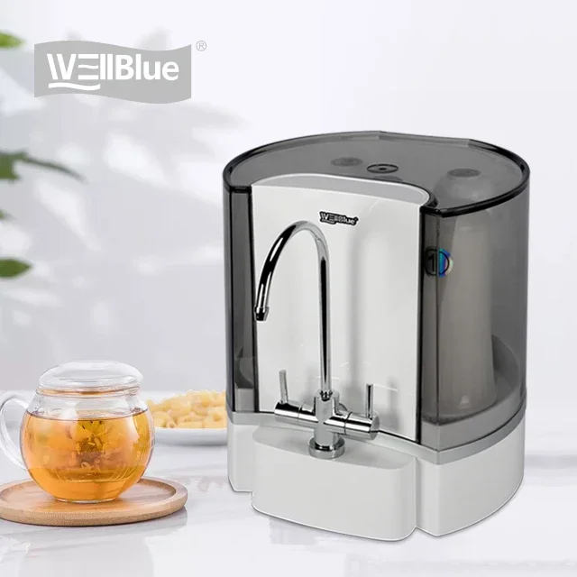 Most popular kangen water machine for home domestic water purifier double faucet kitchen faucet water filter