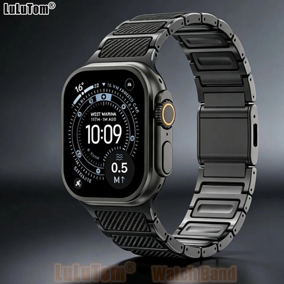 Correa titanio Apple Watch Ultra 49mm 45mm
