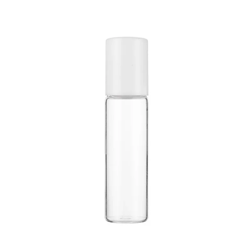 Garrafa De Bola De Vidro Go Bead Cosméticos, Separação Fine Oil Eye Cream Roll no teste de amostra Frascos essenciais, Perfume Perfume separado, 5ml 10ml