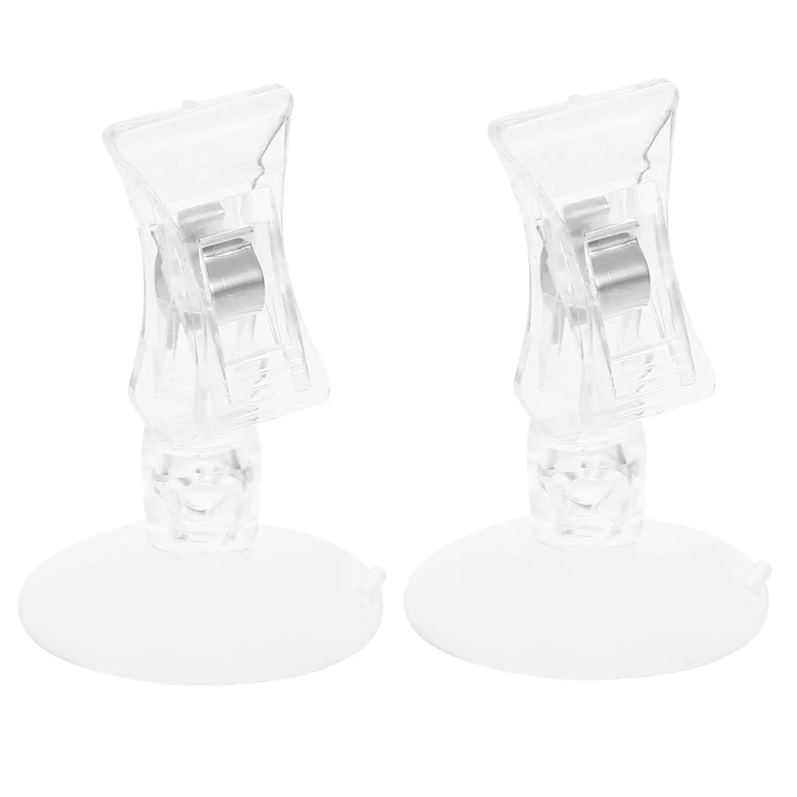 2 unidades de clip con ventosa para algas marinas para acuario, soporte para alimentación de peces, mantiene seguras las láminas de vegetales, algas y lechuga bajo el agua