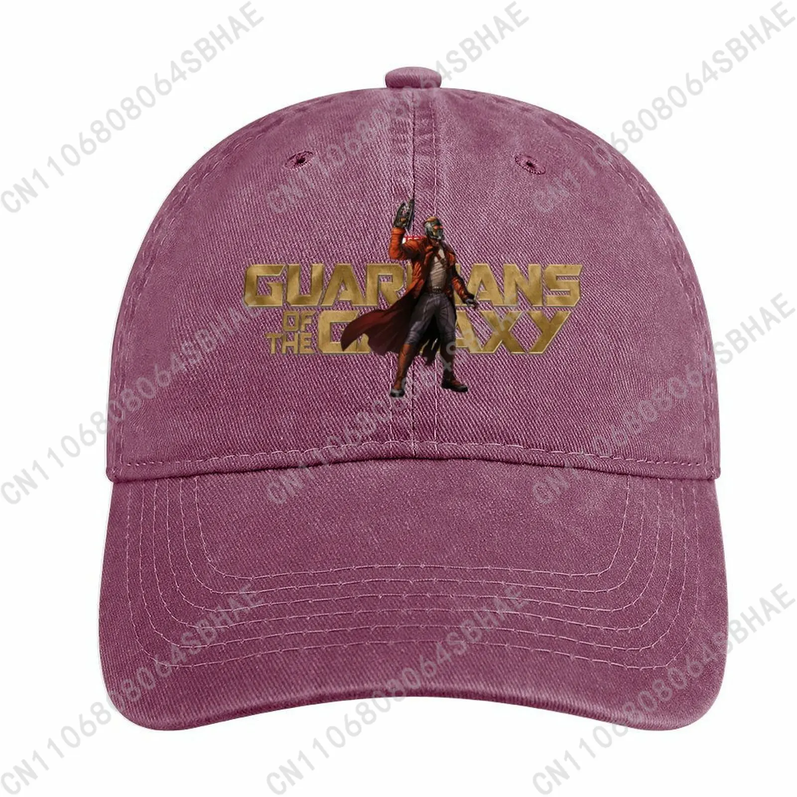 

Marvel Star Lord Washed Cotton Baseball Cap Vintage Dad Hat Men Women Retro Adjustable Denim Cap Streetwear Cosplay