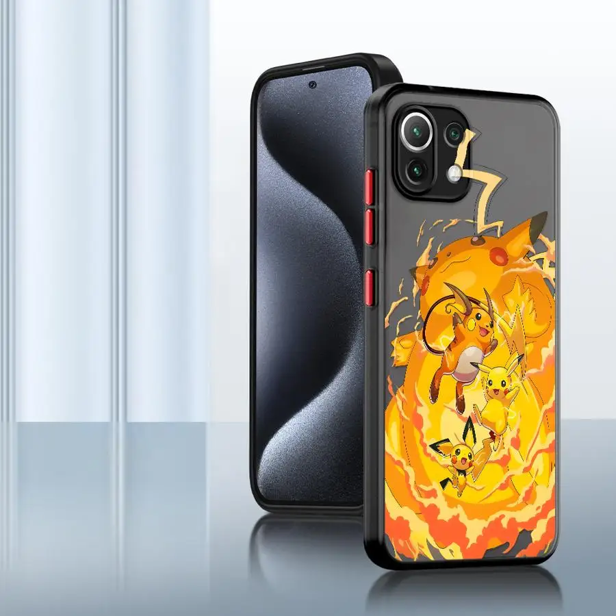 حافظة لهاتف Xiaomi Mi 12T 11T Pro 12X 11 Lite 11T غطاء ناعم Poke-mons Gen-gars Pika-chus #4