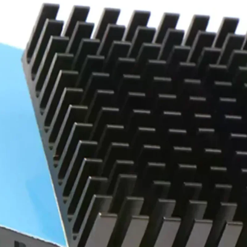 أجزاء طابعة ثلاثية الأبعاد المبرد الألومنيوم التبريد بالوعة الحرارة المبرد تبديد الحرارة ل Nema17 42 محرك متدرج 40x40x11 مللي متر #1