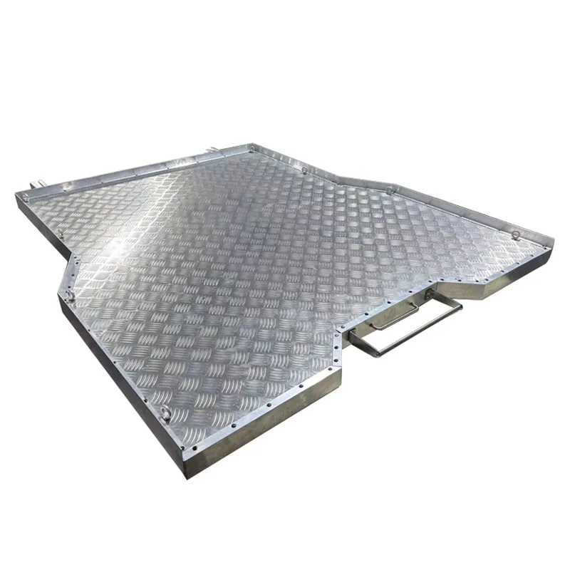 Pickup truck push-pull drawer tray storage push-pull tray back box luggage tools drawer tray modification