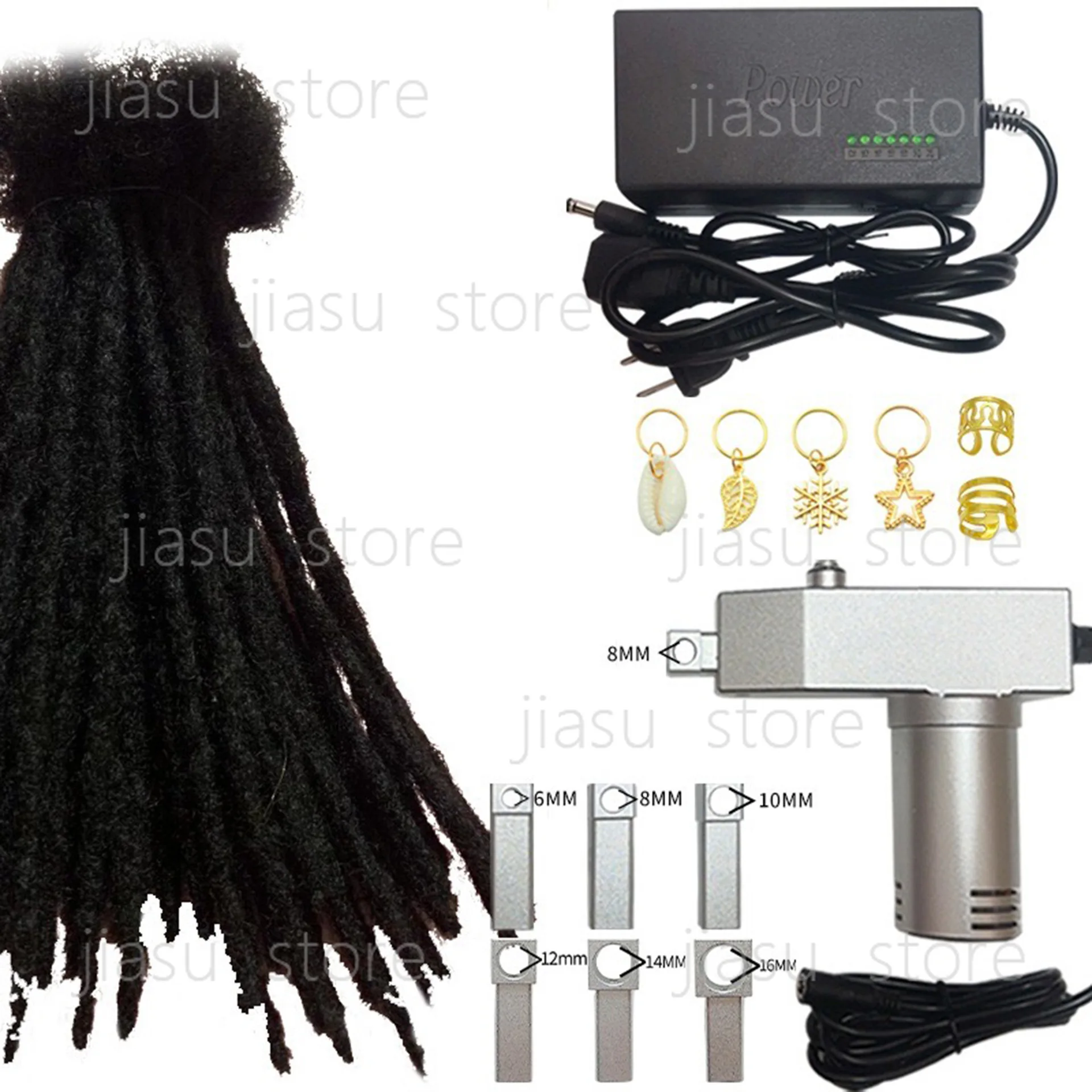 

Car braid crochet motor, stainless steel hair weaving equipment, hand-held braid making machine