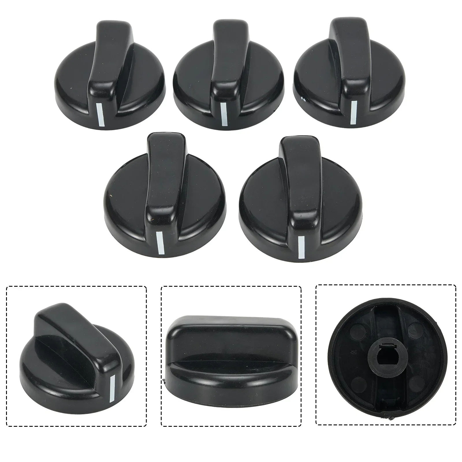 5PCS Gas Stove Switch  Stove Repair Accessories Home Kitchen  Cooking Appliance Parts Gas Stove Replacement Knob