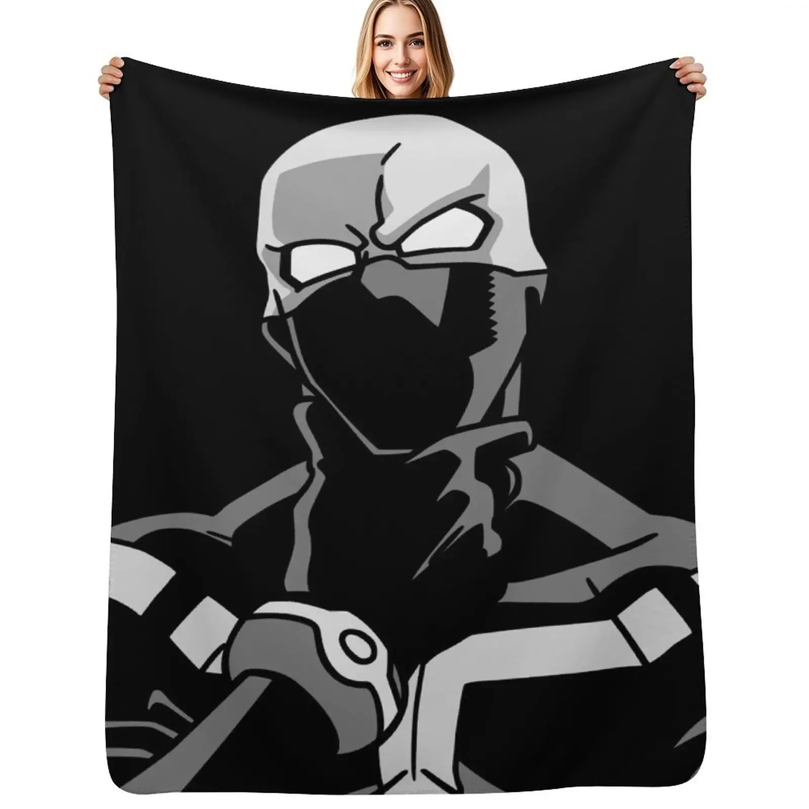 

Twice Throw Blanket Moving Plaid Flannel Fabric Blanket