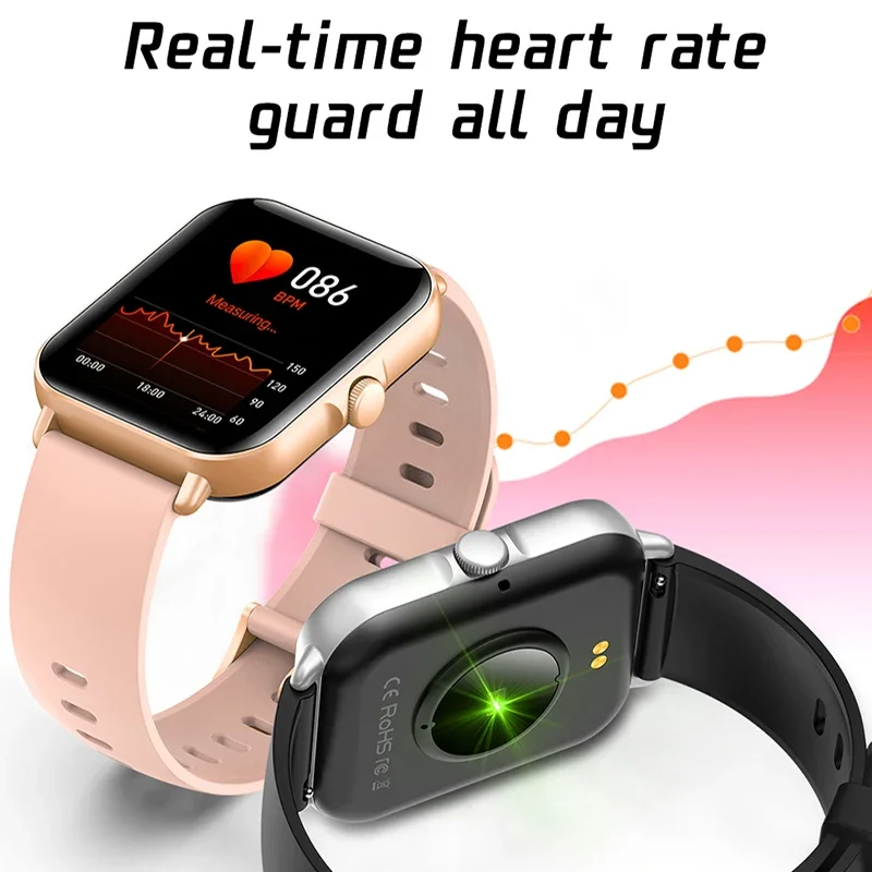 Digital Men Smartwatch Heart Rate Monitor Sport Fitness Waterproof Women Wrist Smart Watch for Xiaomi Huawei Smartphone Student