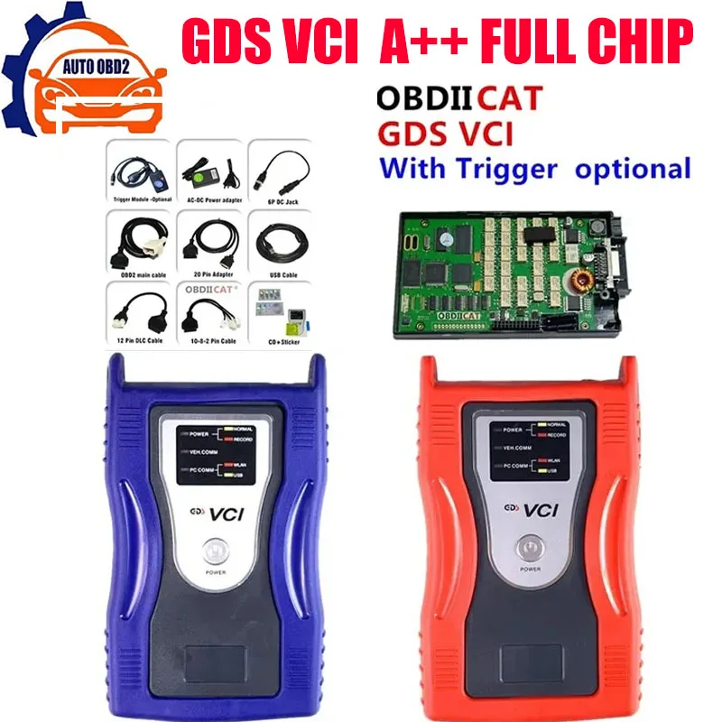 GDS VCI Auto Diagnostic Tool For KIA For Hyundai Scanner OBD2 Diagnose Programming Interface Firmware