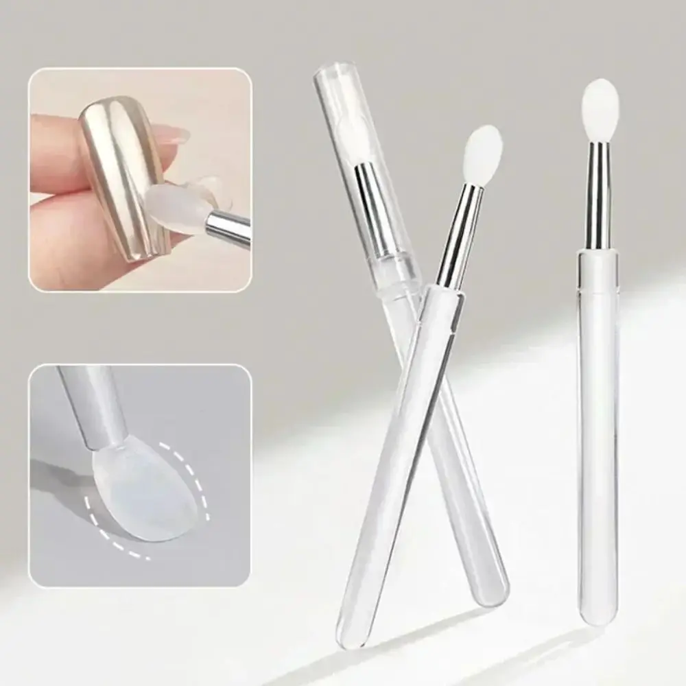 Gel Brush & Picker Nail Arts Siliconen Applicator Stick Nagelborstel Tool Spatel Stick Nail Art Penselen voor doe-het-zelf acrylnagels