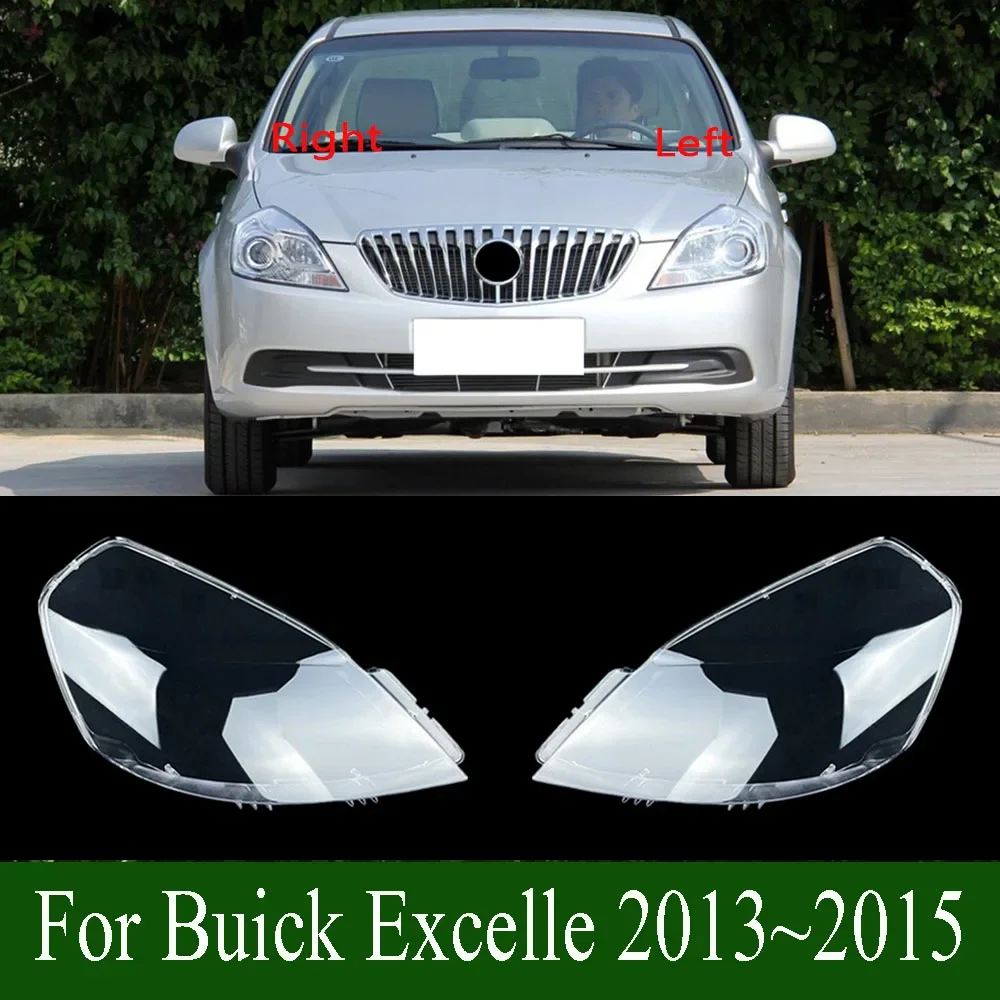 

For Buick Excelle 2013~2015 Lampshade Headlamp Shell Lampmask Headlight Cover Transparent Shade Lens Plexiglass