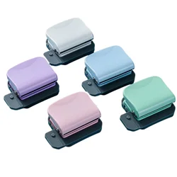 調整可能な丸穴パンチャー、6穴手動ルーズリーフパンチングマシン、金属、オフィス、省力化、固定